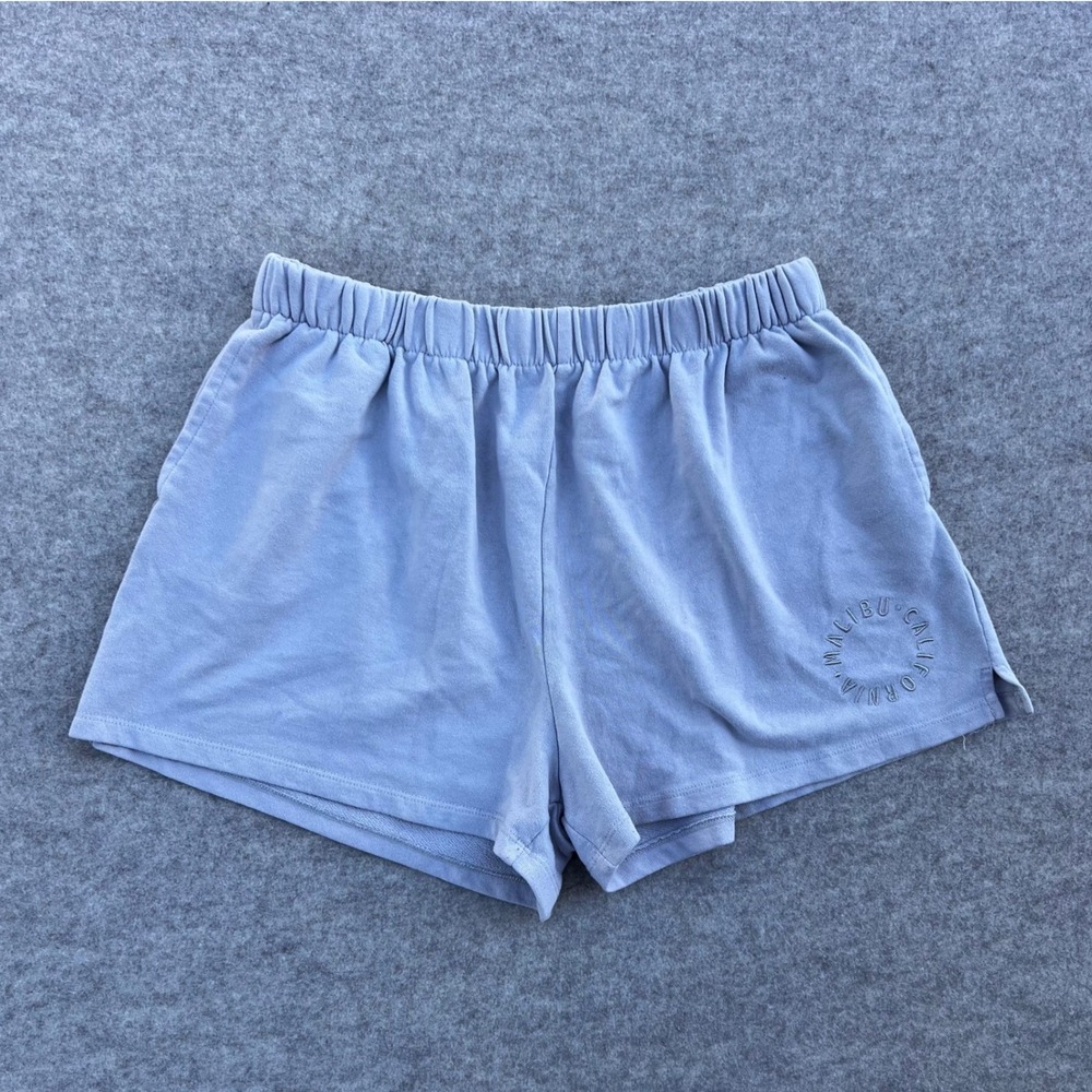 Garage Malibu California Sweat Shorts Women G/L Gray Loungewear